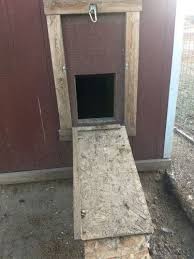 Make sure to build a hatch or door near the nesting boxes so you have access to the eggs without climbing into a small. Chicken Coop Pop Doors Size Height Off The Ground And Design Ideas The Featherbrain