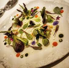Lasarte restaurant is at lasarte. 3 Star Michelin Dish At Lasarte Restaurant Salad With Tomato Water Jelly Lobster In 3 Textures Etc 9gag