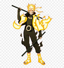 Draw a curved line across the top of the face. Naruto Hokage 6 Rasengan Png Download Six Paths Naruto Hokage Transparent Png Vhv