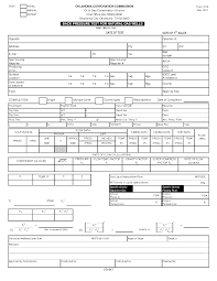 Back Pressure Test For Natural Gas Wells Forms Ok Gov Oklahoma Digital Prairie Documents Images And Information