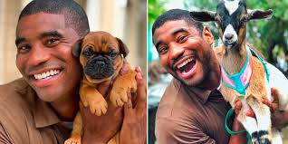 UPS Driver Goes Viral for Taking Selfies With Dogs He Meets