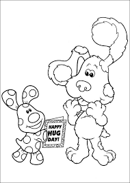 Blue's clues coloring sheets free. Free Printable Coloring Sheets Blue S Clues 34