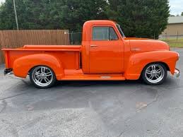 Image result for Orange 1952 Truck
