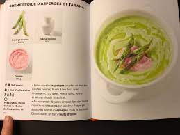 simplissime creme froide d asperges et tarama cuisine simplissime recette cuisine