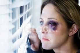 Beaten up young woman with a black eye. Woman With A Black Eye Stock Photos Freeimages Com