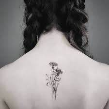 Bouquet of flowers tattoo small. Tattoo Tagged With Flower Small Flower Bouquet Line Art Tiny Ifttt Little Nature Black Tattoos For Women Flowers Black Tattoos Spine Tattoos For Women