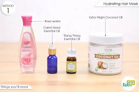 Mixing few drops of fresh lemon juice to coconut oil will make the oil works more effective to lighten the dark spots. How To Use Rose Water For Hair Problems Fab How