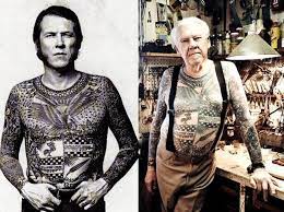 It's gonna look bad when you're old! now, sometimes that's true. Tattooed Seniors Answer The Question But What Will You Look Like When You Re Old And Grey Photos