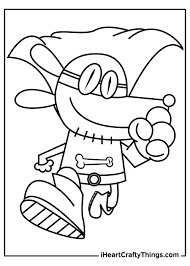 The favorites of boys and girls can have wool of different colors, so you need to use the opportunity to please the child with pictures for free. Dog Man Coloring Pages Updated 2021