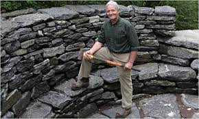 This post will show you how to build a stone wall using a traditional method which doesn't require any mortar or cement. Andrew Pighills Master Of The Stone Wall Q A The New York Times