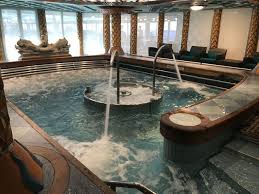 Holland America Westerdam Hydrotherapy Pool In The Thermal Suite Holland America Cruise Ship Hydrotherapy Pool
