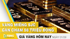 Gia Vang Hom Nay 1 9 2020 Vang Miếng Sjc Gần Chạm 58 Triệu đồng Fbnc Youtube