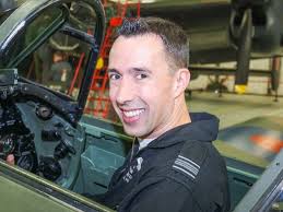 RAF pay tribute to Spitfire pilot with 'cheeky grin' who died in tragic  crash