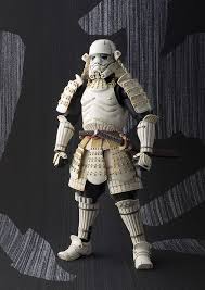 Action Figures That Feel The Power Of The Dark Side In Feudal Japan Star Wars Action Figures Star Wars Movie Star Wars Design