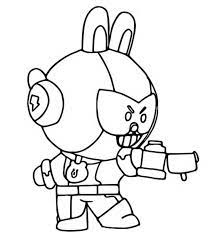 See more ideas about stars star coloring pages and coloring pages. Kleurplaat Brawl Stars Seizoen 4 Cony Max 5