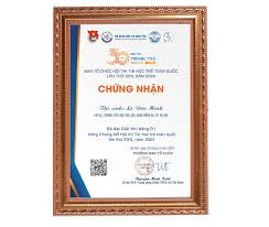 Tài năng Tin học Lê Đức Minh giành giải Nhì tại vòng chung kết Tin học trẻ  toàn quốc lần thứ XXX năm 2024 – Trường Tiểu học Kim Liên