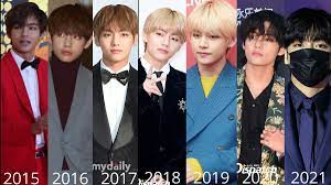 100초 운동회] bts sep 29, 2015. Bts V News On Twitter Kim Taehyung On Gda S Red Carpet Throughout The Years 2015 2021