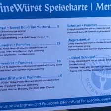 Pinewurst Food Truck — German restaurant food truck in Southern Pines, North Carolina
