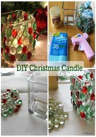 Christmas Candle Diy At The Dollar Store The Savvy Age