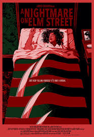 A Nightmare On Elm Street Movie Poster Con Imagenes Horror Movie Posters Cine De Terror Carteles Minimalistas De Peliculas