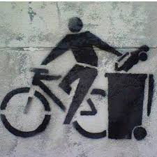 Mobile Uploads Vida Sobre Ruedas Fahrradkunst Crossbike Streetart