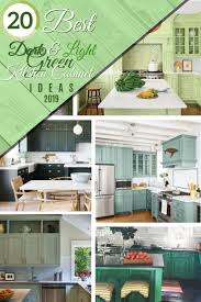44 stunning green kitchen design ideas green kitchen designs. 20 Best Dark And Light Green Kitchen Cabinet Ideas