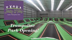 The six local play centers feature play structures, ball pits, ball cannons, soft play toddler areas, interactive dance. Jump N Fun Trampoline Park Opening Youtube