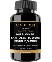 Buy Febron Hair Growth Pills Biotin 10000 Mcg Saw Palmetto 500mg Vitamins Dht Blocker Supplement Keratin Prevent Stop Hair Loss Stimulate Regrow Hair Follicles For Women