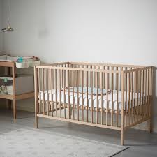 Sniglar Crib Beech 271 2x52 70x132 Cm Ikea