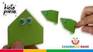 The #superzings collections of our friends. Carabinbonband Origami Papiroflexia Rana Saltarina De Papel Facil Para Ninos By Cara Bin Bon Band Facebook