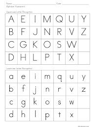 While tracing these capital letters, it will sharpen their writing skills. Alphabet Letter Recognition Assessment Template Download Printable Pdf Templateroller