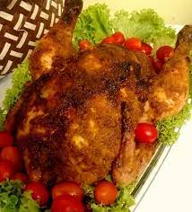 Jika ia tak dipotong, jangan lupa masukkan sedikit bahan perapan ke dalam ayam nanti. Resepi Ayam Panggang Ala Kenny Rogers Resepi Bonda