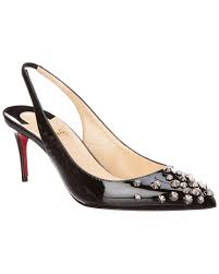 Drama Sling 70 Patent Leather Pumps