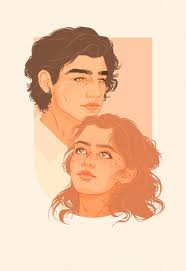 Olive & Adam from The Love Hypothesis