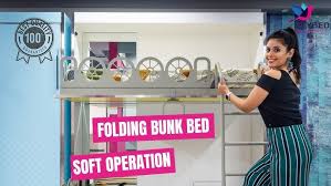 Folding Bunk Beds Wall Mounted I For