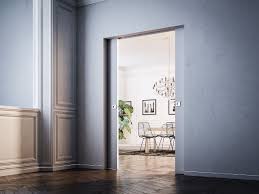 Syntesiscollection Syntesis Line Is The Pocket Door System Without Jambs Or Architraves Integrated Into The Pocket Doors Minimalism Interior Internal Doors