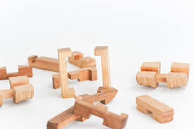 The fewer pieces, the easier it will be to put together the puzzle. The Wine Barrel Interlocking Wooden Puzzle Solve It Think Out Of The Box