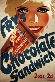 Fry's Chocolate Sandwich Advert 1950s ...