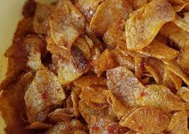Gunakan alat iris keripik untuk hasil lebih baik. Resep Keripik Kentang Balado Resep Enyak