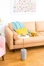 Who Says Every Living Room Needs A Coffee Table Clever Substitutes In Small Living Rooms Funky Home Decor Cute Home Decor Diy Sofa Table