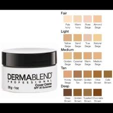 dermablend professional cover creme fair color almond