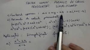 Actualizat de anidescoala.ro pe 20 martie 2020. Formule De Calcul Prescurtat Avi By Viorel Drugau