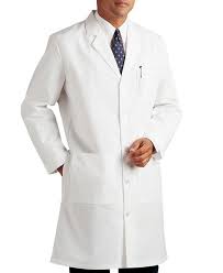 Landau Labcoat Scrubs Mens 41 5 Inch Full Length Lab Coat