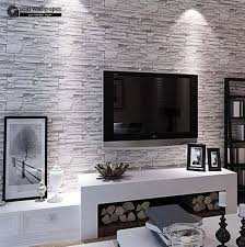Great Wall 3d Pvc Modern Brick Wallpaper For Living Room And Bedroom Chinese Retr Brick Wallpaper Living Room Wallpaper Living Room Best Living Room Wallpaper