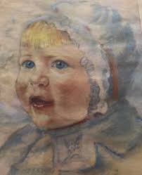 Artist signed pastel