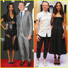 However, as she had only given birth to her twins a few months previously, the fact that she was able to fit into the incredibly small costume. Zoe Saldana Teams Up With Simon Pegg To Premiere Star Trek Beyond In Mexico City Simon Pegg Star Trek Zoe Saldana Just Jared