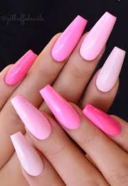 The Monochromatic Mani Is Taking Over Instagram Here S How To Get It Pink Acrylic Nails Light Pink Nails Pink Nails