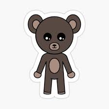 Pooky Teddy Bear Stickers for Sale
