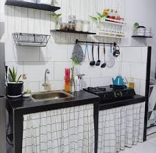 Susun atur tanpa kitchen cabinet yang mahal. 15 Gambar Idea Deko Dapur Tanpa Kabinet Hiasan Ruang Dapur Kecil