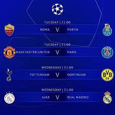 The Uefachampionsleague Is Back This Weektomorrow S Fixtures Ucl Soccer Socc World Of Sports Dortmund Soccer News